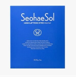 SeohaeSol High Lifting Blue Skincare Mask (5 Pk)